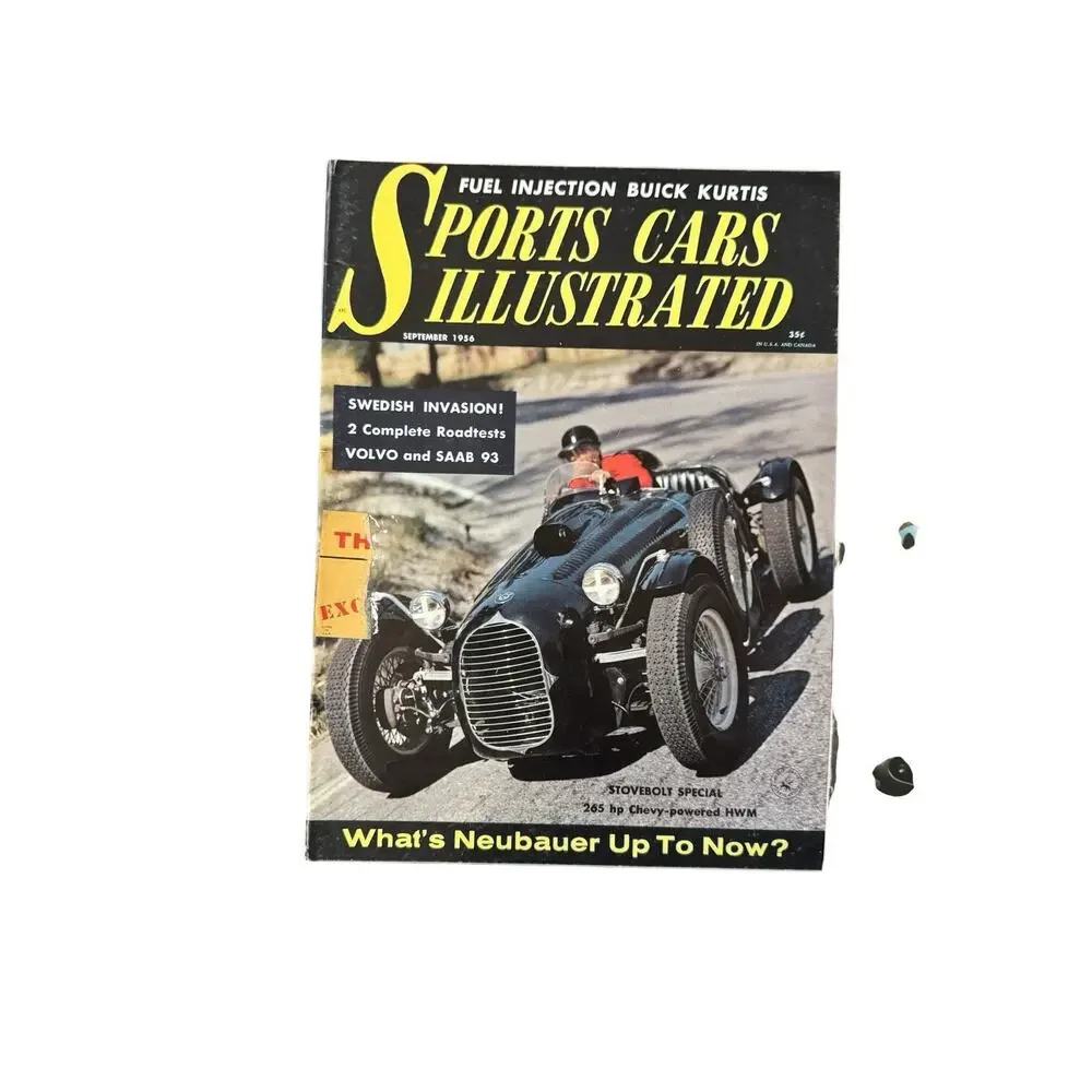 Sports Cars Illustrated Magazines 5 Issues 1956 1957 Mercedes Austin Healey READ